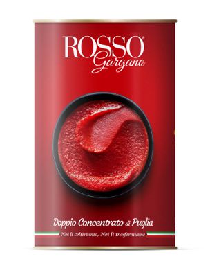 Томатная паста Rosso Gargano двойной концентрации, 800 г